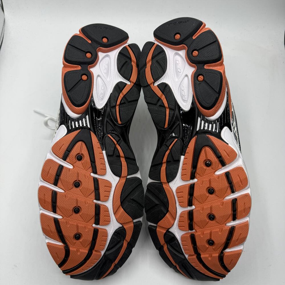 NEW Saucony ProGrid Omni 9 Sneakers Silver/Orange Size US W 11.5 / M 10 - Picture 6 of 11
